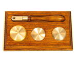 Precision Bimetal Spinning Top Executive Desk Set