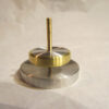 1.25" Precision Metal Spinning Top with Centering Plate - Image 2