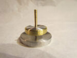 1.25" Precision Metal Spinning Top with Centering Plate