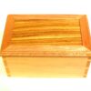 Jewelry Box, Zebra Wood, Maple, Mahogany - Image 2