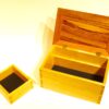 Jewelry Box, Zebra Wood, Maple, Mahogany - Image 4
