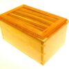 Jewelry Box, Zebra Wood, Maple, Mahogany - Image 5