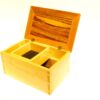 Jewelry Box, Zebra Wood, Maple, Mahogany - Image 3