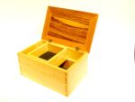 Jewelry Box, Zebra Wood, Maple, Mahogany