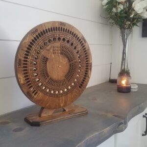 The Original "Moon Wheel" 60 Year Kinetic Lunar Phase Calendar