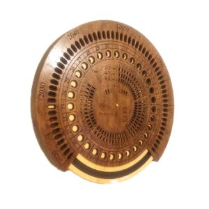 The Original "Moon Wheel" 60 Year Kinetic Lunar Phase Calendar