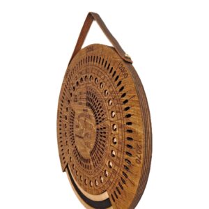 Moon Wheel Mini, 12 inch with leather strap